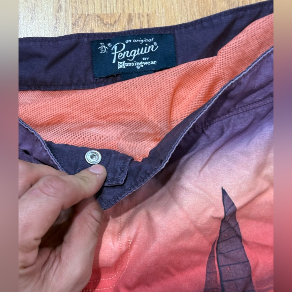 Sunset Sail Men's Swim Shorts - Picture 2 of 3